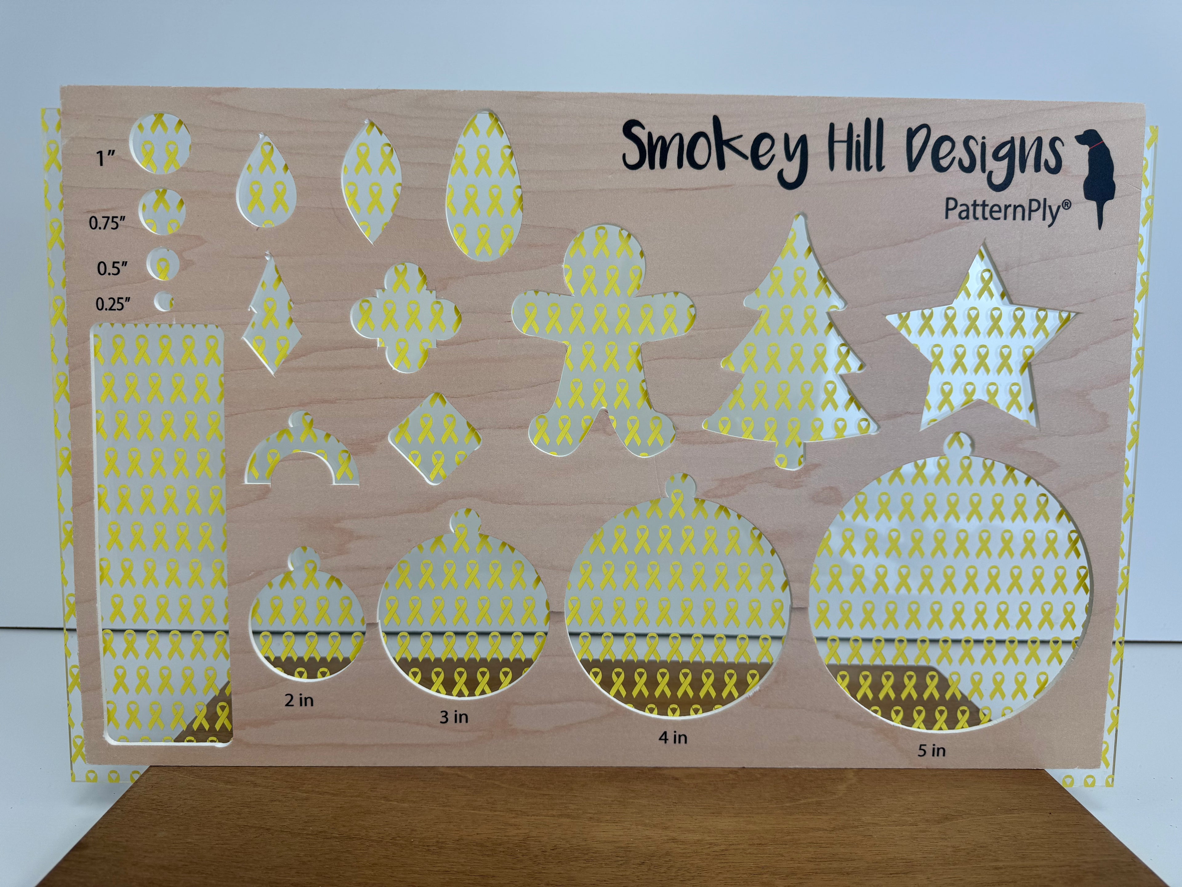 PatternPly® Scattered Yellow Ribbons product photo 2