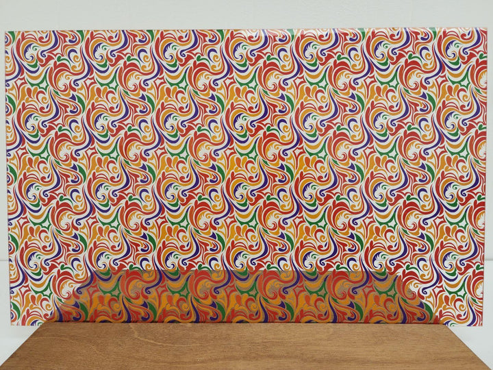 PatternPly® Scattered Fiesta Swirls