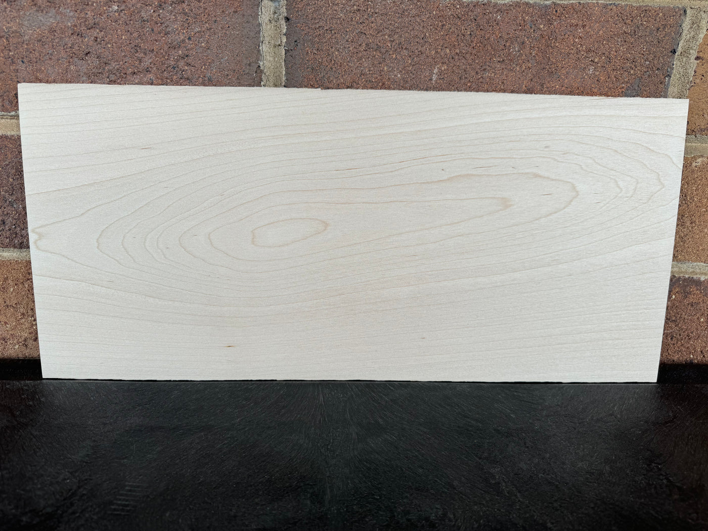 Maple TimberThins® 4.5 mm thick.  Sanded