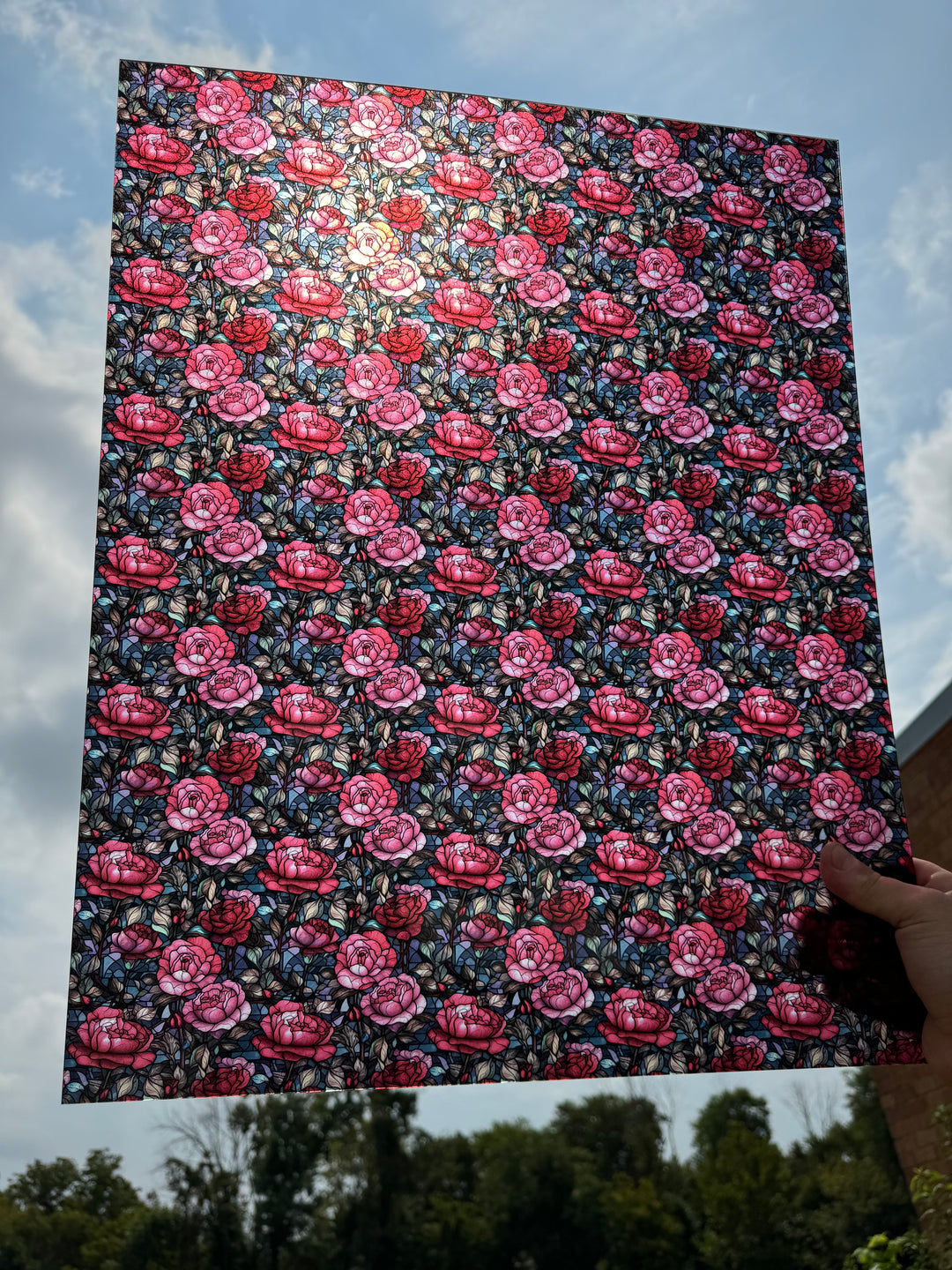 Transparent Stained Pattern PatternPly® 19x24