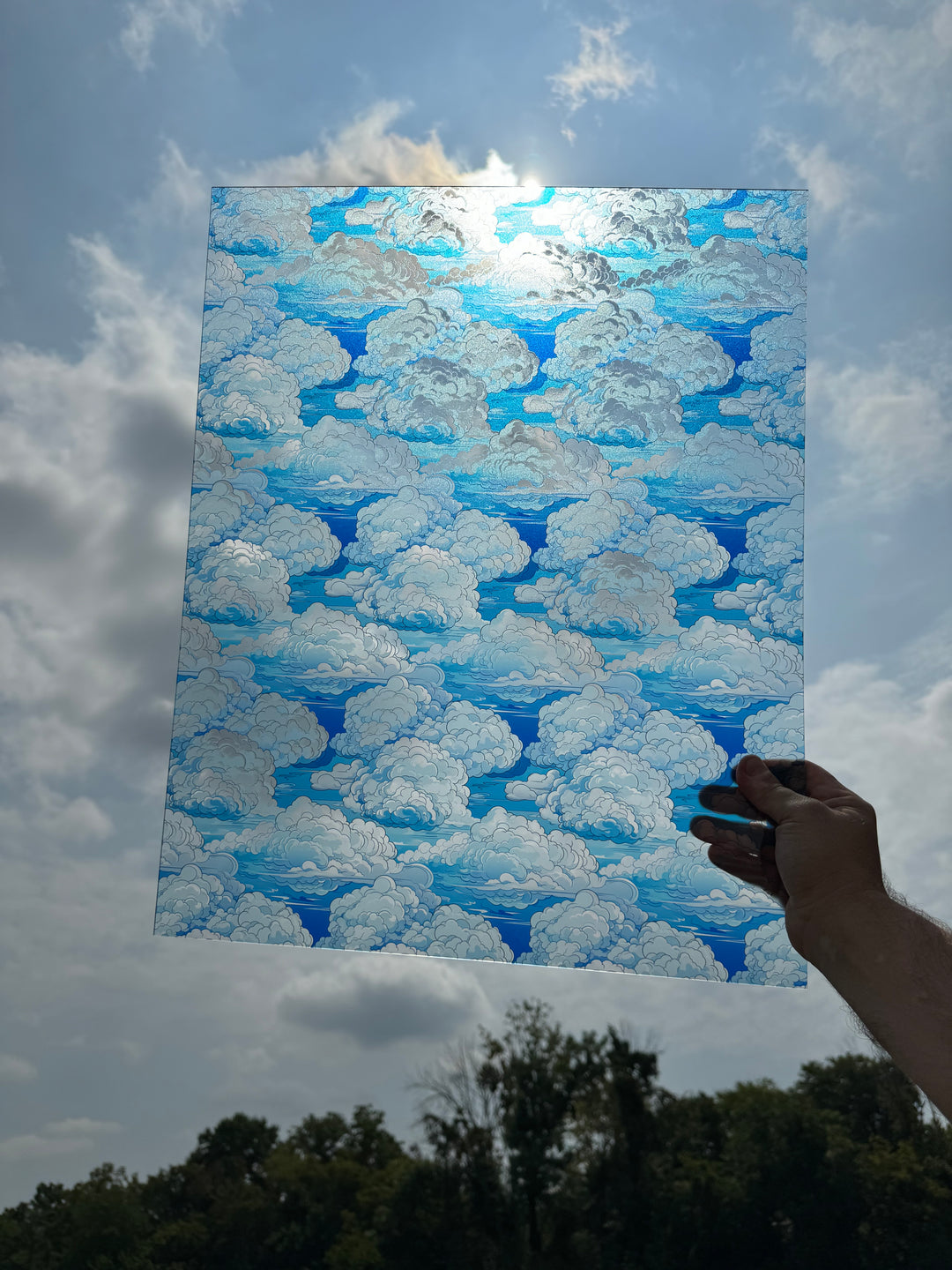Transparent Stained Pattern PatternPly® 19x24