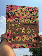 PatternPly® 19x24" Transparent Fall Treetops Stained Glass Original Scale product photo 2