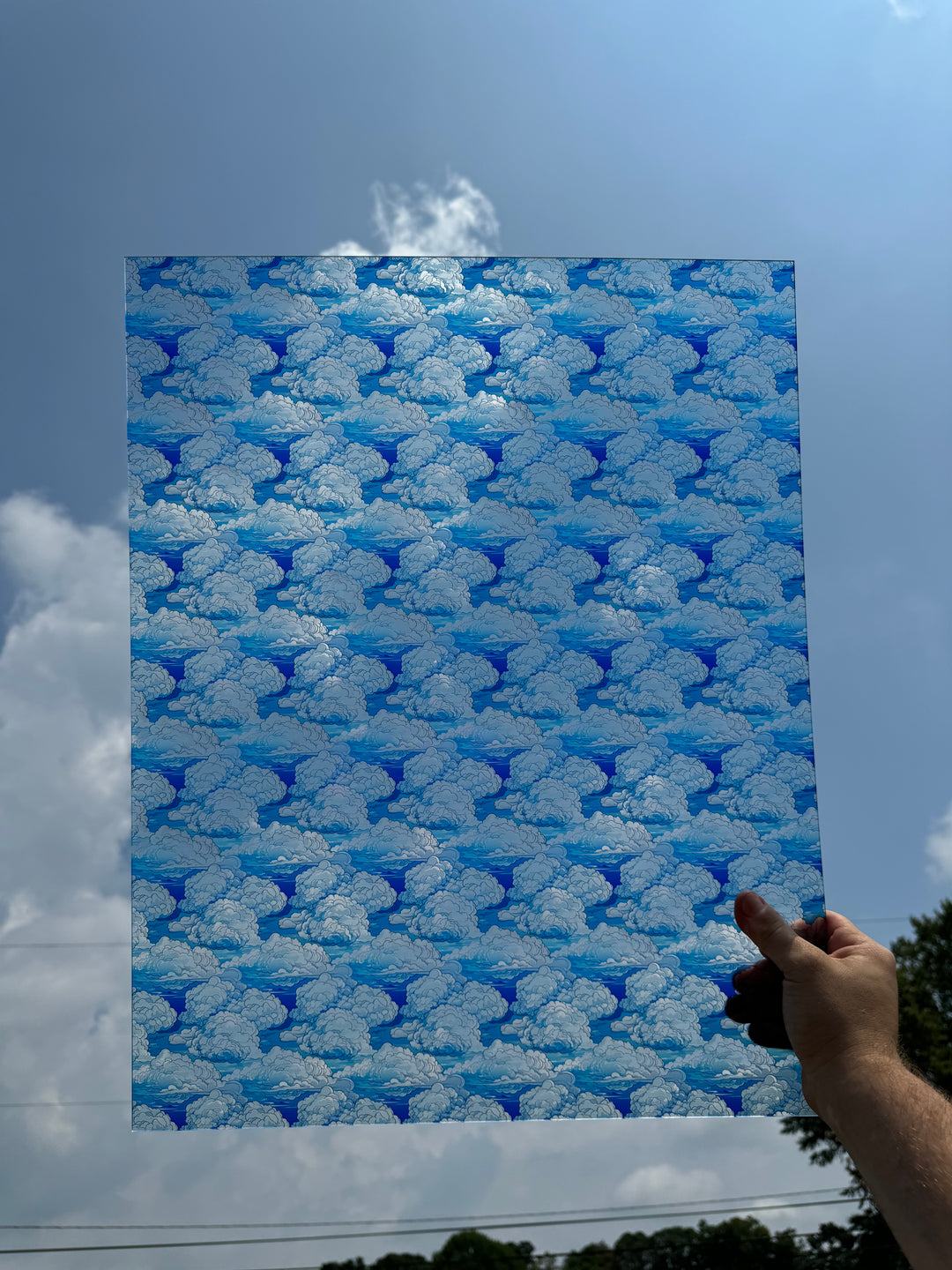 Transparent Stained Pattern PatternPly® 19x24