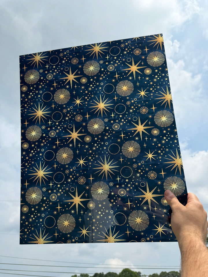 PatternPly® 19x24" Transparent Astrology XL Scale