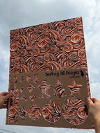 PatternPly® 19x24" Transparent Halloween Swirls XL Scale product photo 2