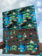 PatternPly® 19x24" Transparent Lily Pad Lake XL Scale product photo 2
