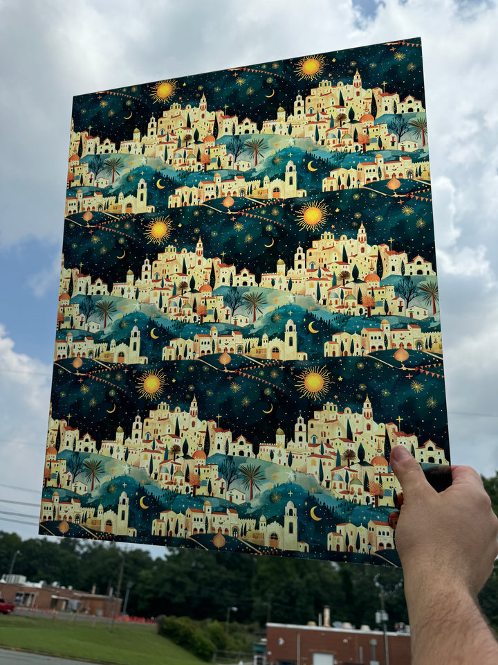 PatternPly® 19x24" Transparent Town of Bethlehem XL Scale