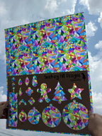 PatternPly® 19x24" Transparent Pastel Stained Glass XL Scale product photo 2