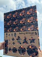 PatternPly® 19x24" Transparent Halloween Night Original Scale product photo 2