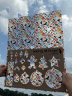 PatternPly® 19x24" Transparent Groovy Halloween XL Scale product photo 2
