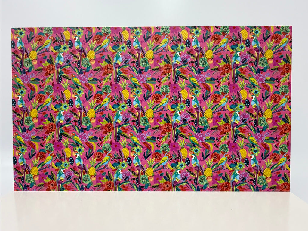 PatternPly® Full Coverage Birds in Paradise on Pink LARGE product photo 2