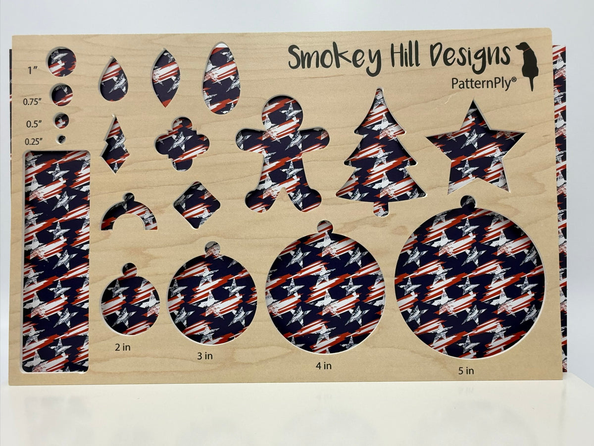 PatternPly® Full Coverage Grunge American Stars product photo 3