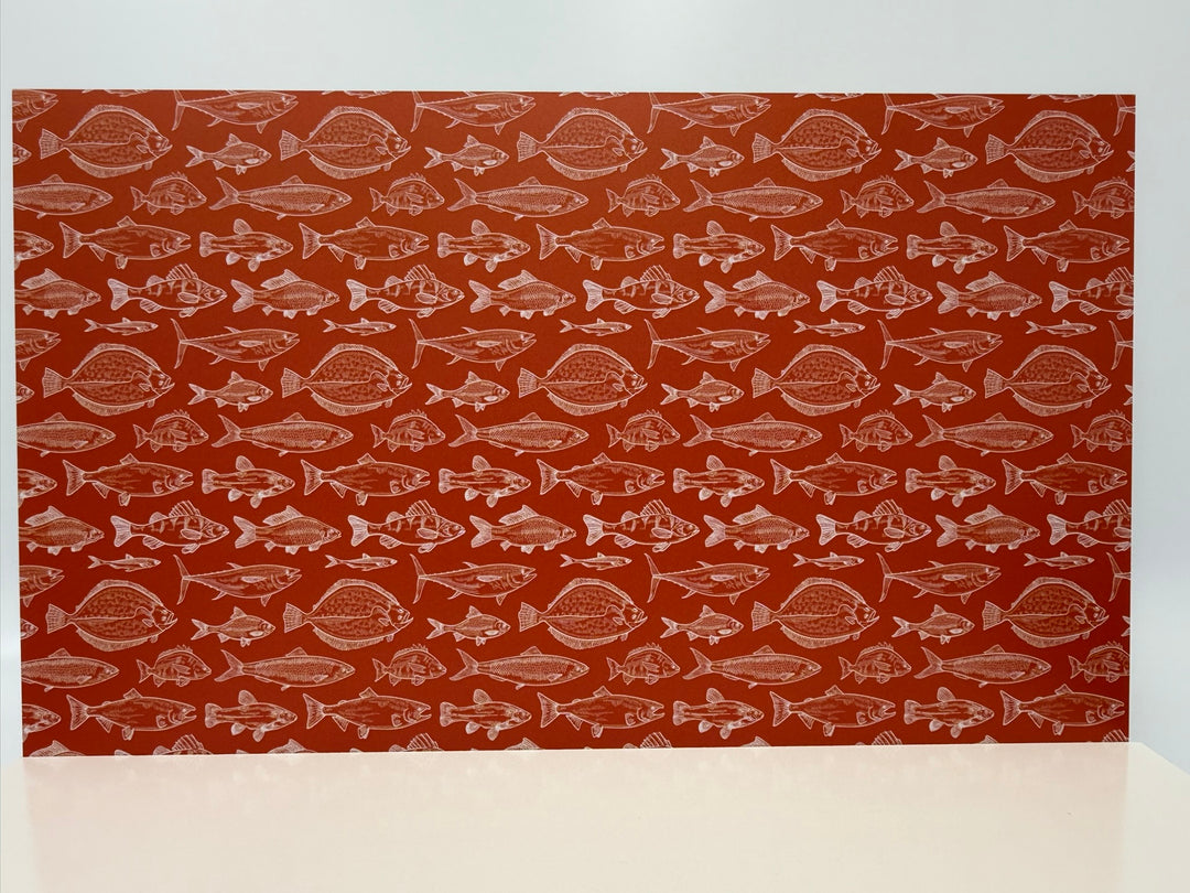 PatternPly® Full Coverage Freshwater Catch on Orange