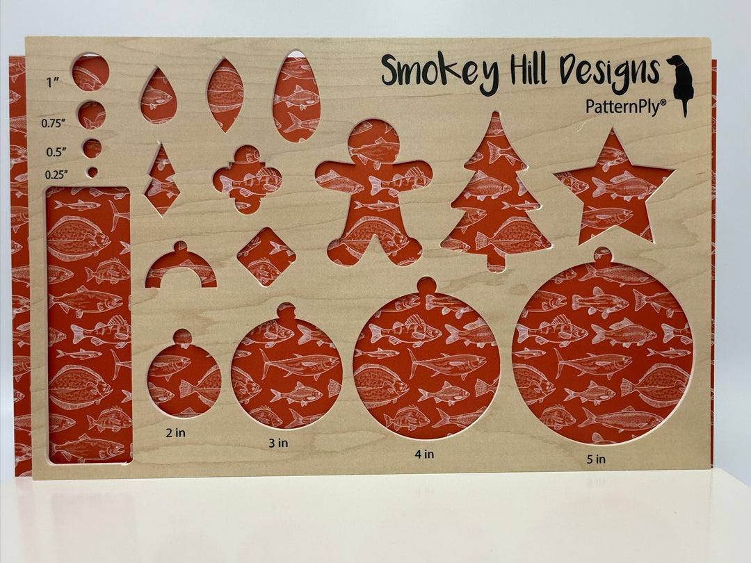 PatternPly® Full Coverage Freshwater Catch on Orange