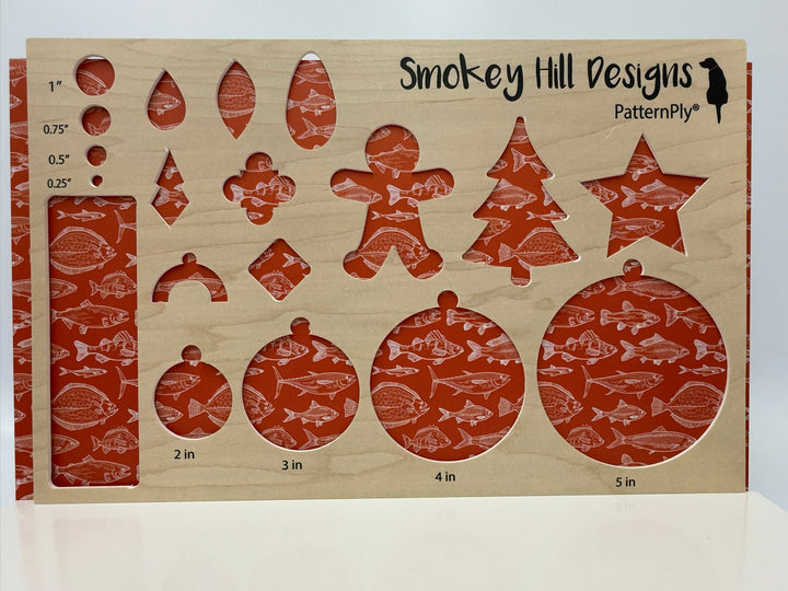 PatternPly® Full Coverage Freshwater Catch on Orange