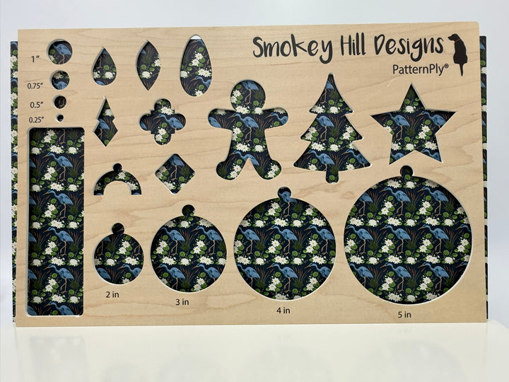 PatternPly® Full Coverage Blue Herons MINI