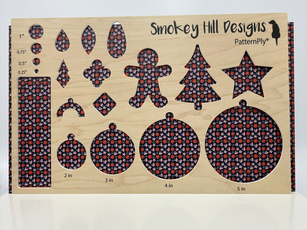 PatternPly® Full Coverage Patriotic Hearts and Stars MICRO product photo 3