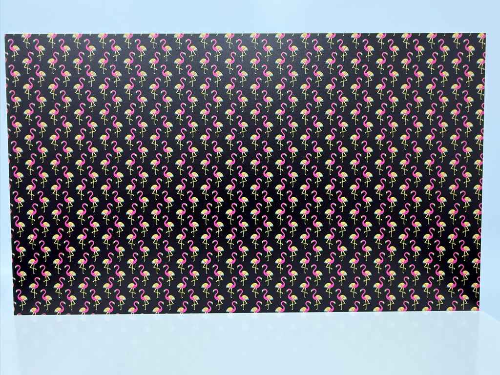 PatternPly® Full Coverage Neon Flamingos MICRO product photo 2