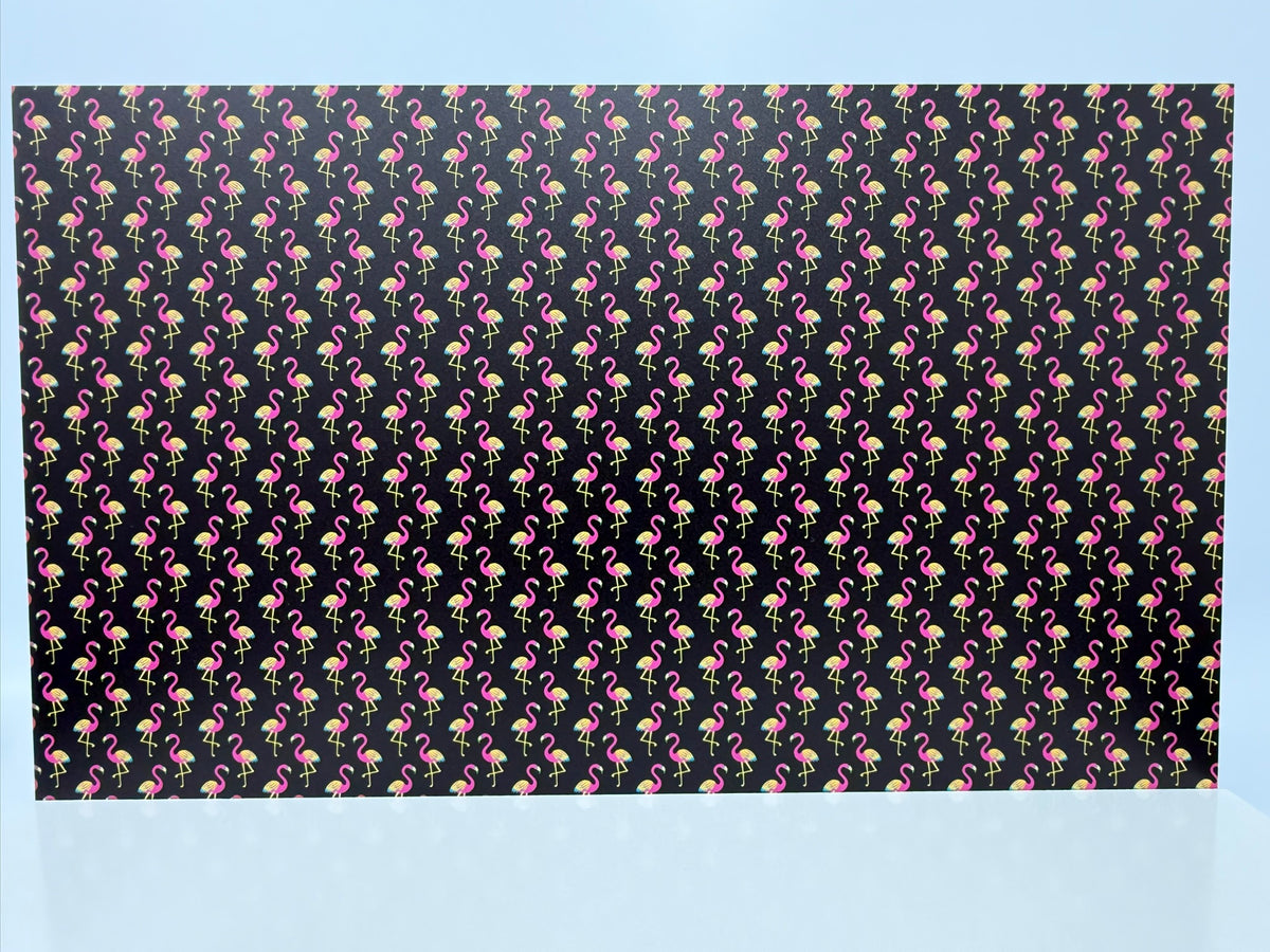 PatternPly® Full Coverage Neon Flamingos MICRO product photo 2