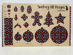 PatternPly® Full Coverage Patriotic Hearts and Stars LARGE product photo 3