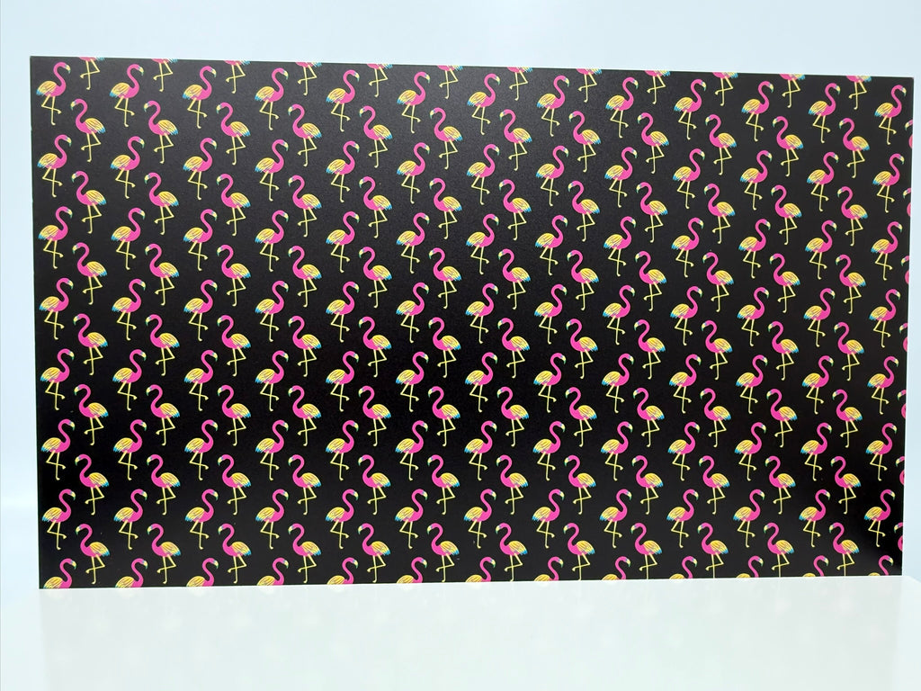 PatternPly® Full Coverage Neon Flamingos LARGE product photo 2