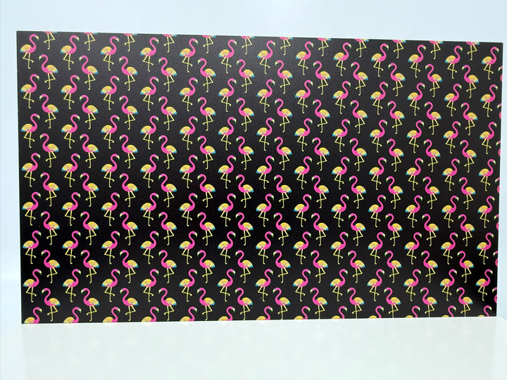 PatternPly® Full Coverage Neon Flamingos LARGE