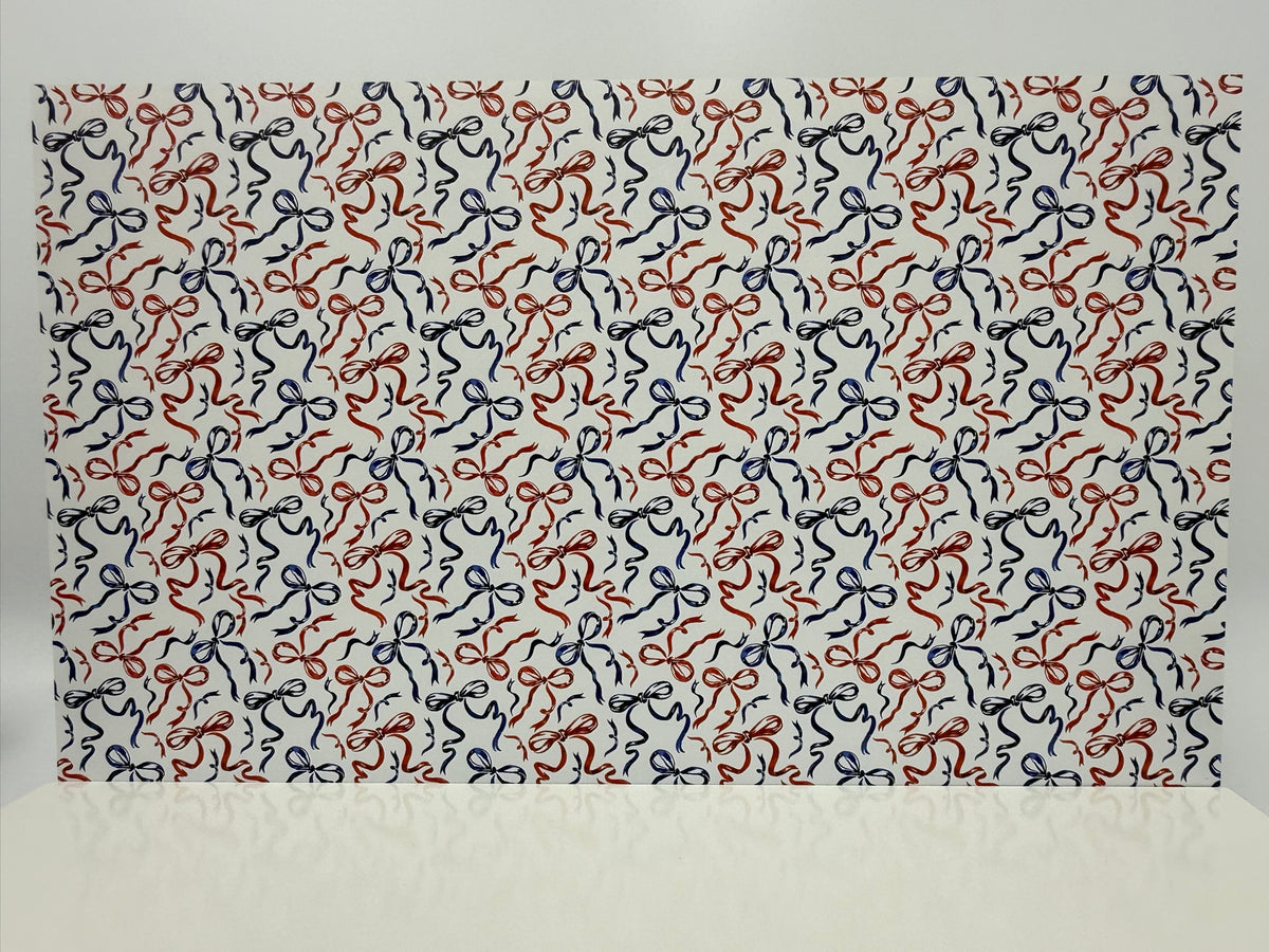 PatternPly® Full Coverage Patriotic Coquette Bows LARGE product photo 2
