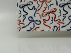 PatternPly® Full Coverage Patriotic Coquette Bows LARGE sheet showing the pattern