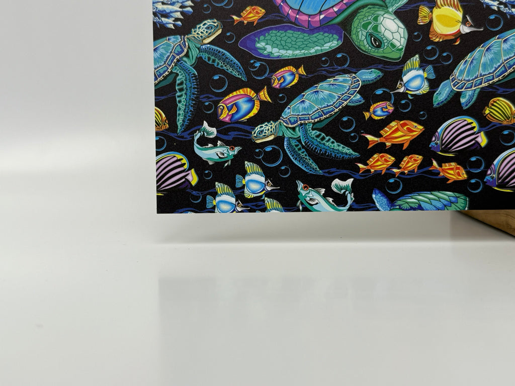PatternPly® Full Coverage Ocean Life sheet showing the pattern