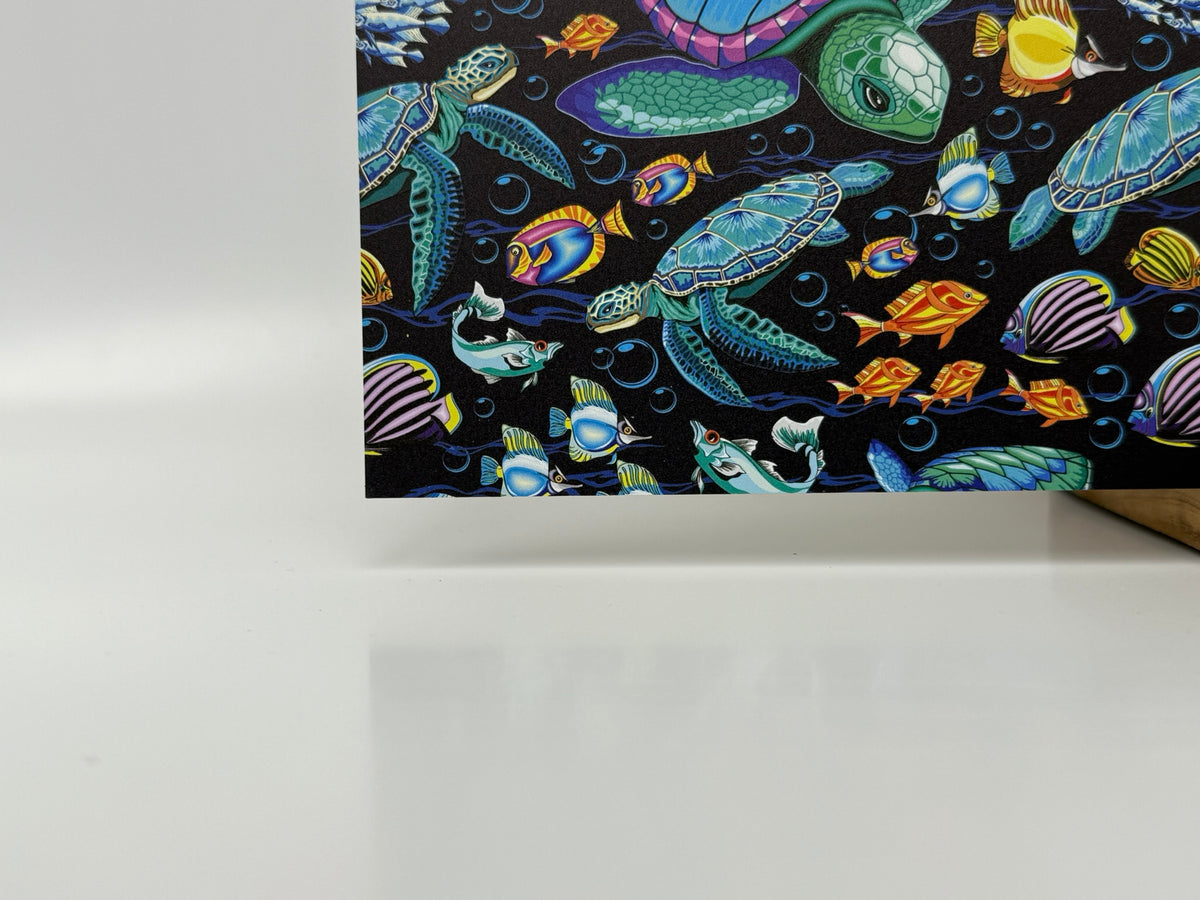 PatternPly® Full Coverage Ocean Life sheet showing the pattern
