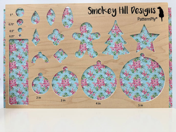 PatternPly® Full Coverage Pink and Aqua Florals LARGE