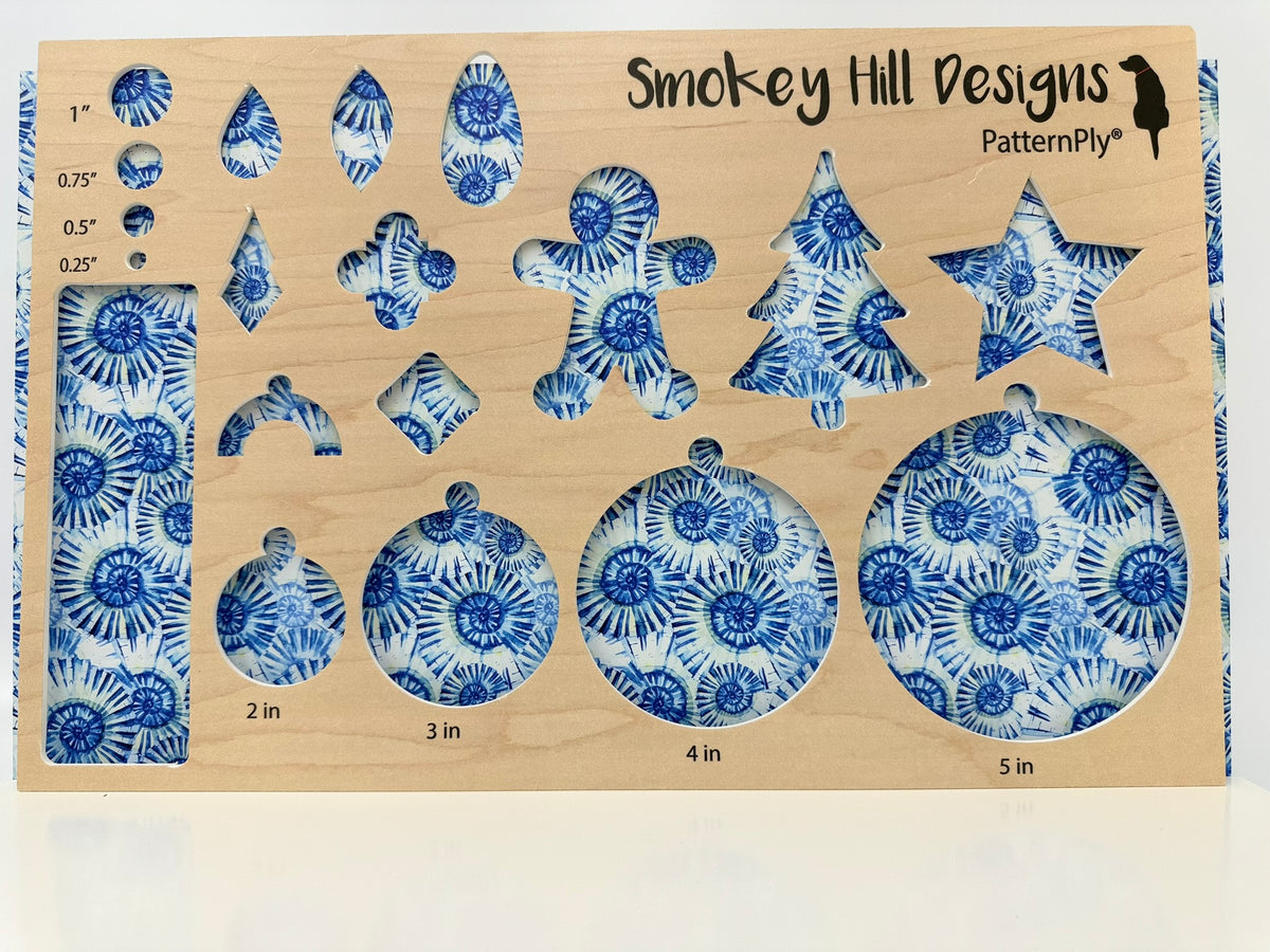 PatternPly® Full Coverage Watercolor Shells LARGE product photo 3