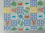 PatternPly® Full Coverage Summer Picnic Blanket LARGE sheet showing the pattern