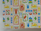 PatternPly® Full Coverage Amalfi Stamps LARGE sheet showing the pattern