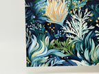 PatternPly® Full Coverage Blue Seaweed LARGE sheet showing the pattern