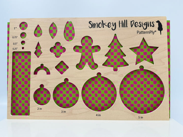 PatternPly® Full Coverage Pink and Green Neon Checkered