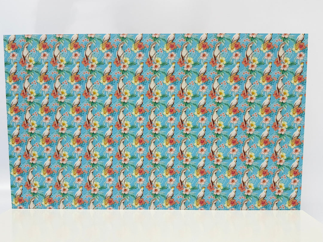 PatternPly® Full Coverage Pastel Parrots LARGE