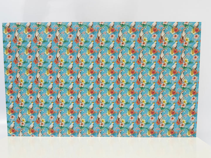 PatternPly® Full Coverage Pastel Parrots LARGE