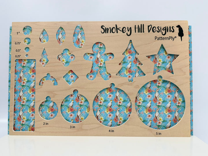 PatternPly® Full Coverage Pastel Parrots LARGE