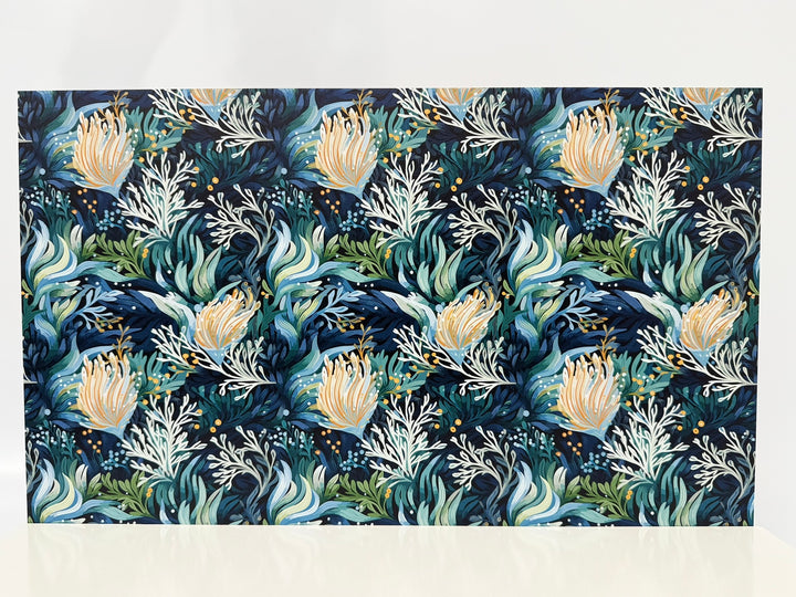 PatternPly® Full Coverage Blue Seaweed LARGE