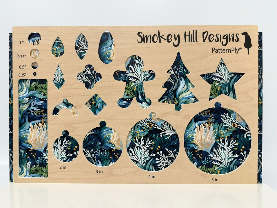 PatternPly® Full Coverage Blue Seaweed LARGE