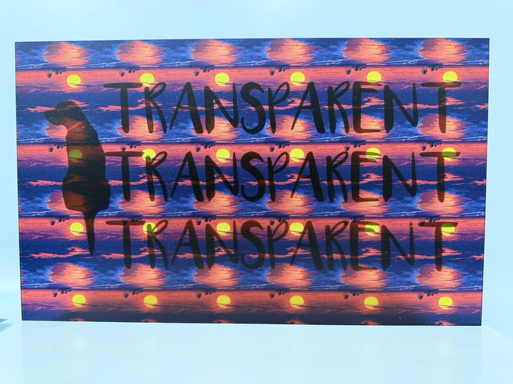 PatternPly® Transparent Tropical Sunset MINI