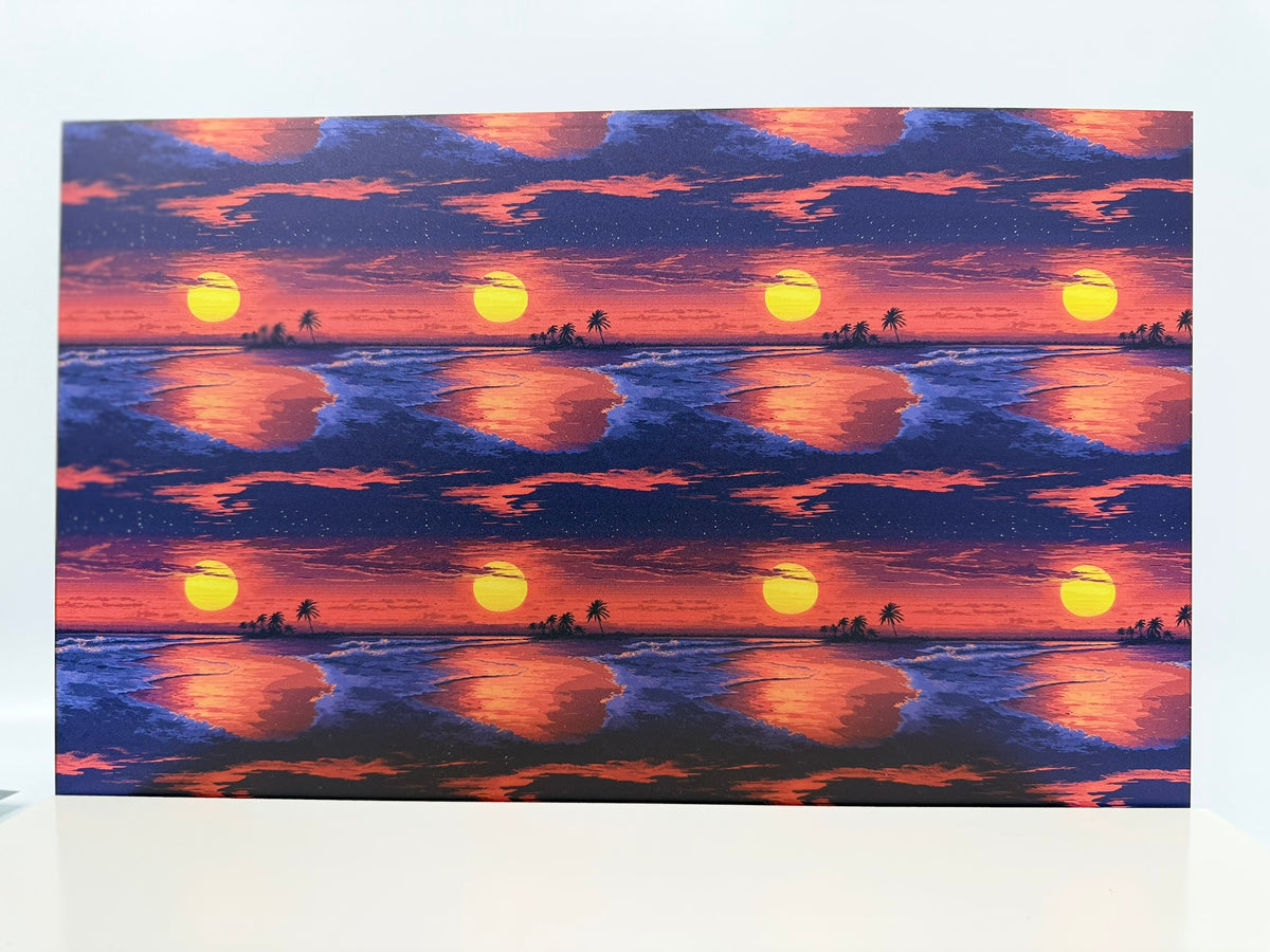 PatternPly® Transparent Tropical Sunset LARGE product photo 3