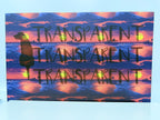 PatternPly® Transparent Tropical Sunset LARGE product photo 2