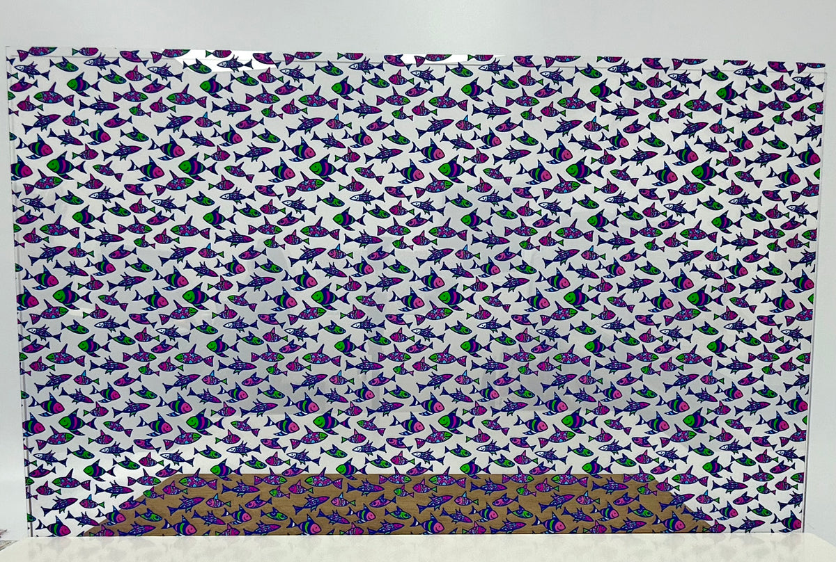 PatternPly® Scattered Fluorescent Fishies product photo 2
