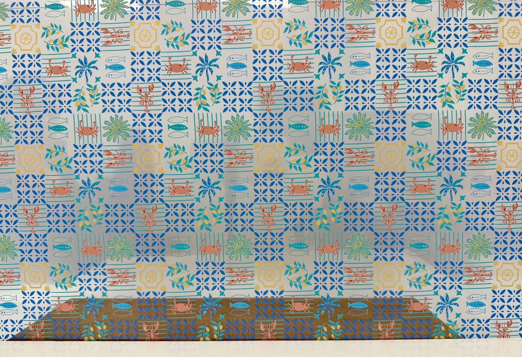 PatternPly® Scattered Summer Picnic Blanket LARGE product photo 2