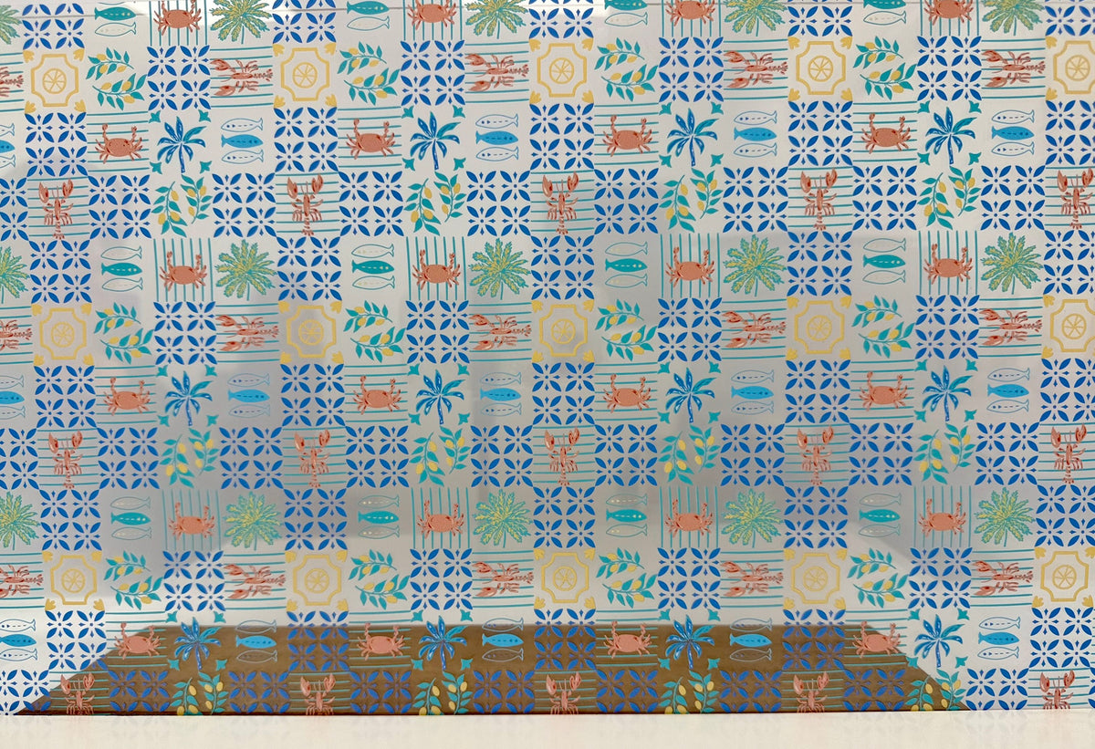 PatternPly® Scattered Summer Picnic Blanket LARGE product photo 2