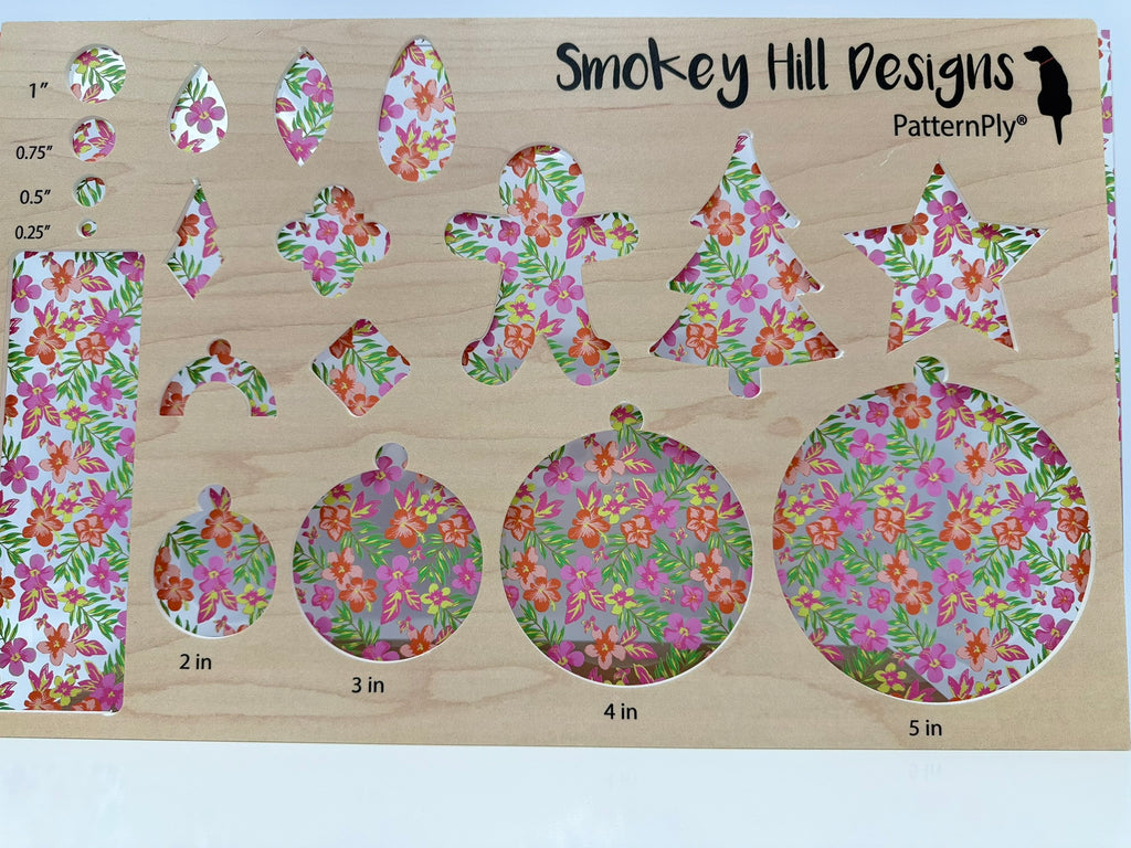PatternPly® Scattered Hibiscus and Plumeria product photo 3