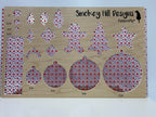 PatternPly® Scattered Patriotic Hearts and Stars MICRO product photo 3