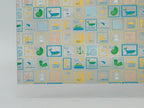 PatternPly® Scattered Coastal Stamps sheet showing the pattern